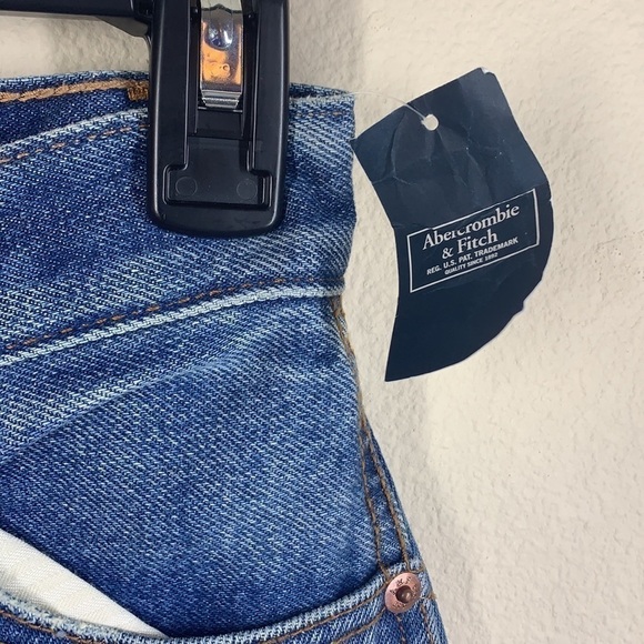 Abercrombie & Fitch high rise wide leg size 24 00 NWT - Picture 5 of 10